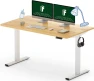 Whole-Piece Standing Desk with Clamp Power Strip, 55 x 28 — Standing Desk, FLEXISPOT