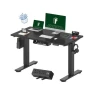 Whole-Piece Standing Desk with Clamp Power Strip, 48x24" — Standing Desk, FLEXISPOT