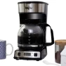Coffee Maker 12 cup Drip Coffee Machine with Reusable Filter — Coffee Maker, Koolatron