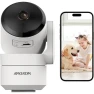 Indoor Security Camera 360° with Pan/Tilt — Security Camera, AMOROM