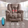 Large Power Lift Recliner Chair with Massage and Heat — Massage Chairs, CANMOV