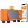 Solar WiFi Sprinkler Timer with Flow Monitor — Irrigation System, Lumary
