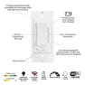 Pure Smart Battery-Powered Multi-Functional Wireless Light Switch — Smart Switch, HALO