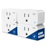 Smart Plug Mini 15A WiFi Outlet 4-Pack — Smart Plug, Geeni