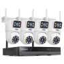 6MP Dual-Lens Security Camera System Kit with 10CH NVR — Security Camera, Hiseeu