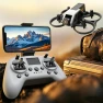 Simulation FPV Racing Drone, Black, 2-in-1 Simulator Controller — Drone, QY