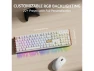 Full-size White Keyboard — Bluetooth Keyboard, Keychron