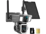 Outdoor Cellular Security Camera with SIM Card and 64GB SD Card — Security Camera, Trisvision