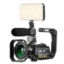 4K Camcorder with 30X Digital Zoom and WiFi — Digital Cameras & Camcorders, Ordro
