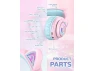 Pink Headphones — Wireless Earbuds, iClever