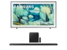 65-inch The Frame TV Bundle with Soundbar and Subwoofer — Smart TV, Samsung