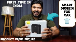 BASEUS Smart Trash Can | Latest Car Accessories in India