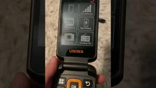 UNIWA 4G Unlocked Flip Phone for Seniors, Flip Phone for Seniors