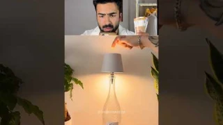 Testing viral wireless bottle lamp 😍 #viralproducts #reviews #amazonproducts #test #experiment