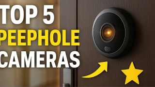 “Top 5 Best Digital Peephole Door Cameras for Home Security 2025”