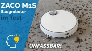 ZACO M1S im Test | Günstiger High-End Saug-Wisch-Roboter mit Waschstation?!