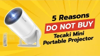 Tecaki Mini Portable Projector 🚫 5 Reasons NOT to Buy (Watch Before You Buy!)