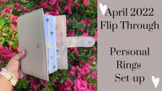 April 2022 Flip Through of my Personal Ring Planner | VDS Alezan