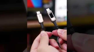 ACEFAST 100W LED Display USB C to USB C Cable Fast Charging