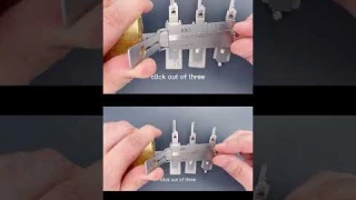 Lishi Tool Original Lishi Kw1 2 In 1 Door Lock Paddle Decoder Unlocking Tool Locksmith Tool