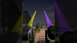 120W Laser Moving Head Light + Portable Power – Total Freedom Stage Lighting!