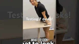 7 Standing Desks Tested: Budget to Premium Showdown! #shorts