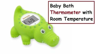Baby Bath Thermometer with Room Temperature