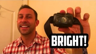 Ultra Bright LED Headlamp Flashlight Review - Waterproof, Impact Resistant, 2018
