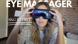 The future of eye care SKG Eye Massager E3 PRO Review and Unboxing
