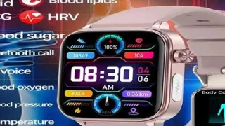 Medical Grade Smart Watch Women Blood Glucose Lipid and Uric Acid AI Diagnostic Detector Women Menst