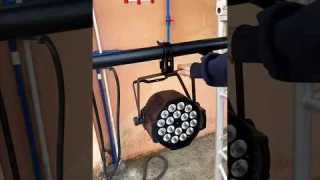 Upgrading Your Stage Lights New Mount Hook Installation for 18x18W PAR Light
