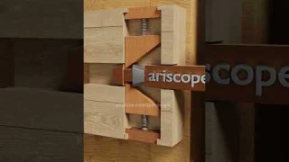 Clever Wooden Door Latch with Smart Push-Push Locking Mechanism