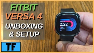 FITBIT Versa 4 Unboxing & Full Setup Walkthrough! Best New Fitbit of 2022?