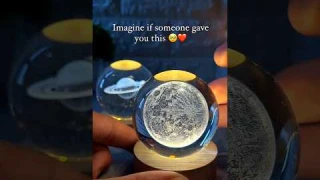 3D Crystal Ball Lamp ( MUST WATCH 🌕❤️ )