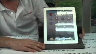 360 Degree Rotating Leather Stand Case For iPad 2