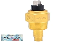 VDO 1 2 NPT 21mm Thread Diesel Engine Oil Temperature Sensor Water Temperature Review