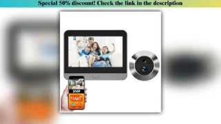 Review Tuya Smart 3MP 140° Wide View Angle Mini Digital Peephole Eye Viewer WiFi IR PIR Detection Do