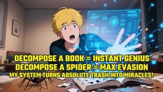 DECOMPOSE a Book=Instant Genius,DECOMPOSE a Spider=MAX Evasion,  Turns Absolute TRASH Into Miracles！