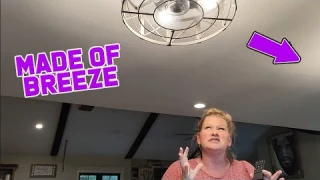 Review of Caged Ceiling Fans with Lights and Remote, Black Fandelier Ceiling Fan