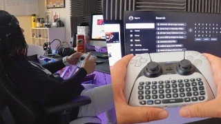 Wireless Keyboard for PS5 Controller - Is It Good? In Game Typing Tests