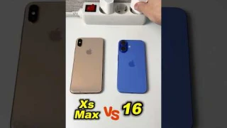 iPhone XS Max VS 16 Power On Boot Speed Test Best Comparison 2025