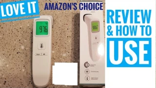 Forehead Touchless Thermometer REVIEW & How To Use GoodBaby