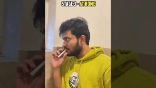 Stages Of Smoking | Boy Formula |#chaibisket #smoking #youth #cigarettes #trendingshorts #telugu
