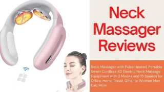 neck massager reviews - neck massager review for pain relief? - skg 4098 smart neck massager