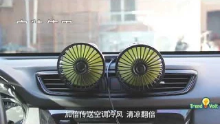Best 12v USB Portable Mini Dashboard DC Cooling Fan For Car