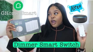 GHome Smart | Dimmer Smart Switch | Honest Review and Reaction | GO BUY IT NOW !!!