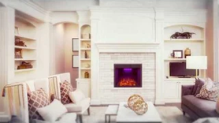 Valuxhome Electric Fireplace Insert