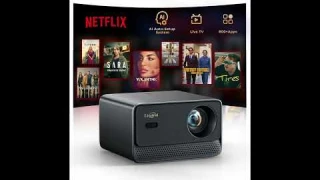 This Mini 4K Projector Replaces Your Smart TV! 🔥 Lisowod L03Pro Full Review + Netflix, AI Setup