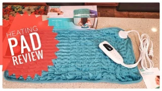 Review Electric Heating Pad by BESIGILA Auto off, 6 Fast Heating Settings Machine Washable