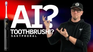 Reviewing a toothbrush like its a smartphone?! Sakyproral G5s Smart Electric Toothbrush Review